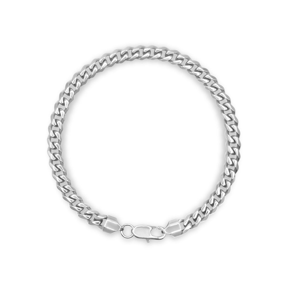 Cuban Link Anklet - 7MM Ringz & Tingz Jewels