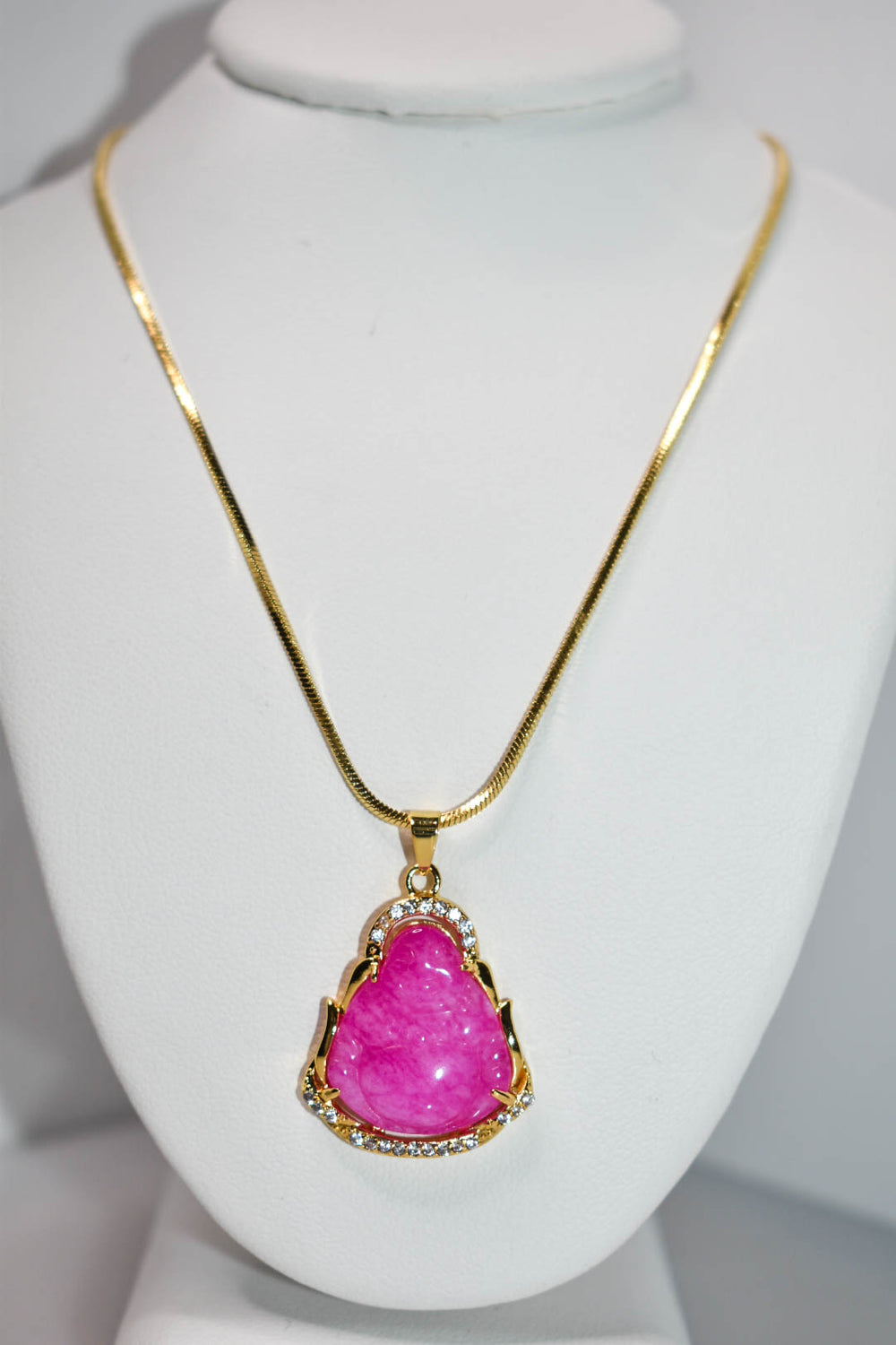 Small Jade Buddha Pendant Ringz & Tingz Jewels