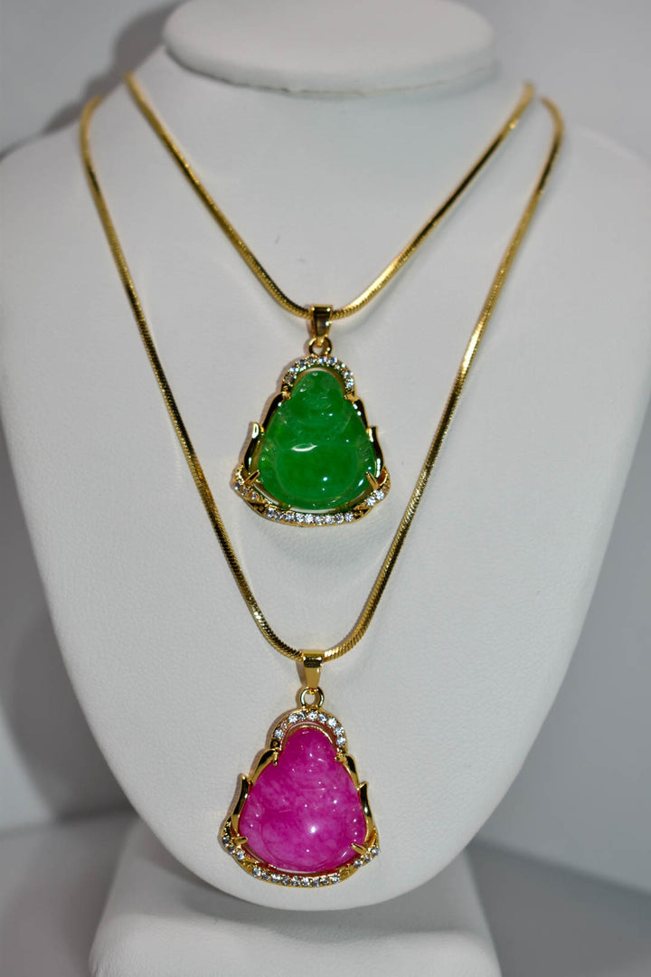 Small Jade Buddha Pendant Ringz & Tingz Jewels