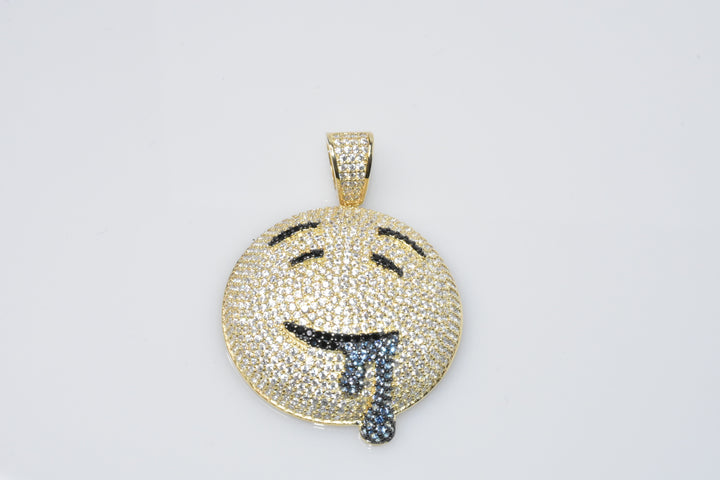 Drooling Face Emoji Pendant Ringz & Tingz Jewels