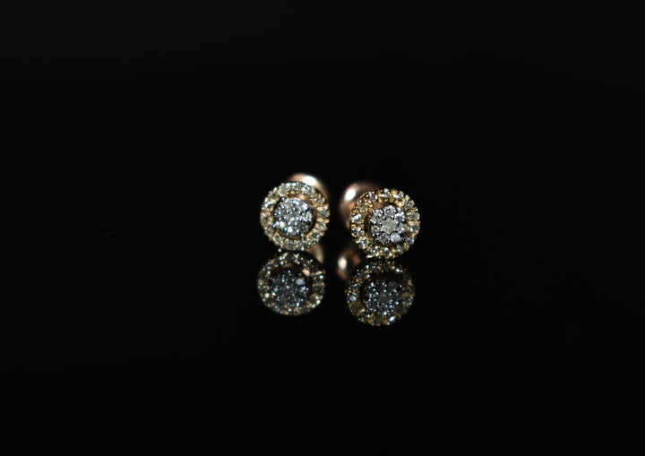 Double Round Diamond Studs Ringz & Tingz Jewels