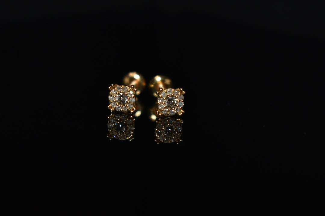 Crown Diamond Studs Ringz & Tingz Jewels