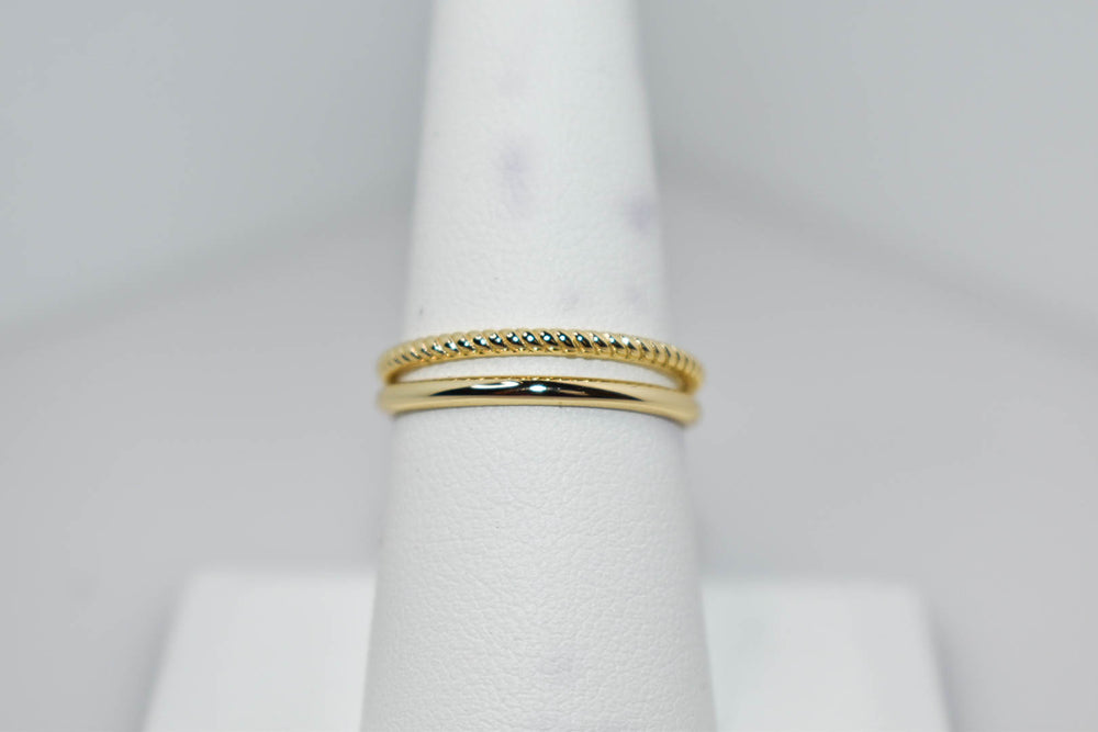 Double Band Ring Ringz & Tingz Jewels