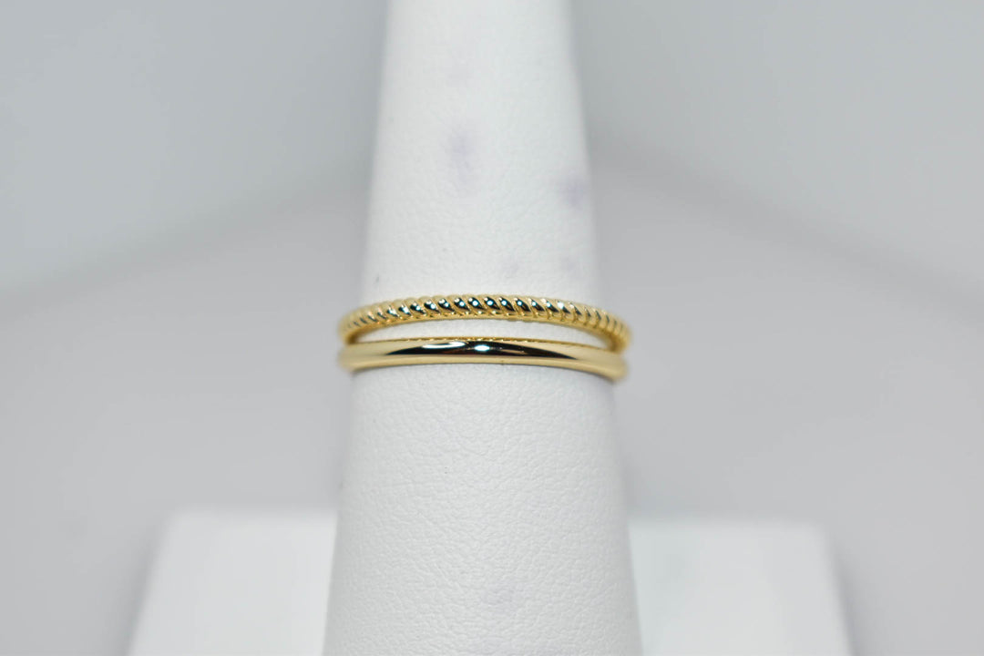 Double Band Ring Ringz & Tingz Jewels