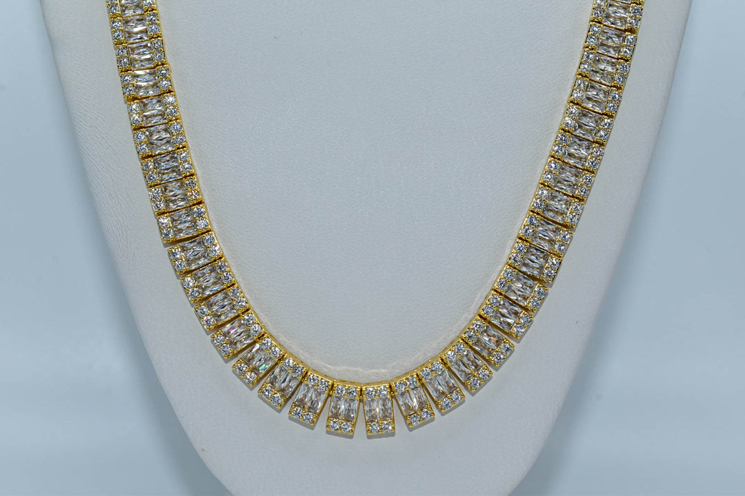 6MM Baguette Necklace Ringz & Tingz Jewels