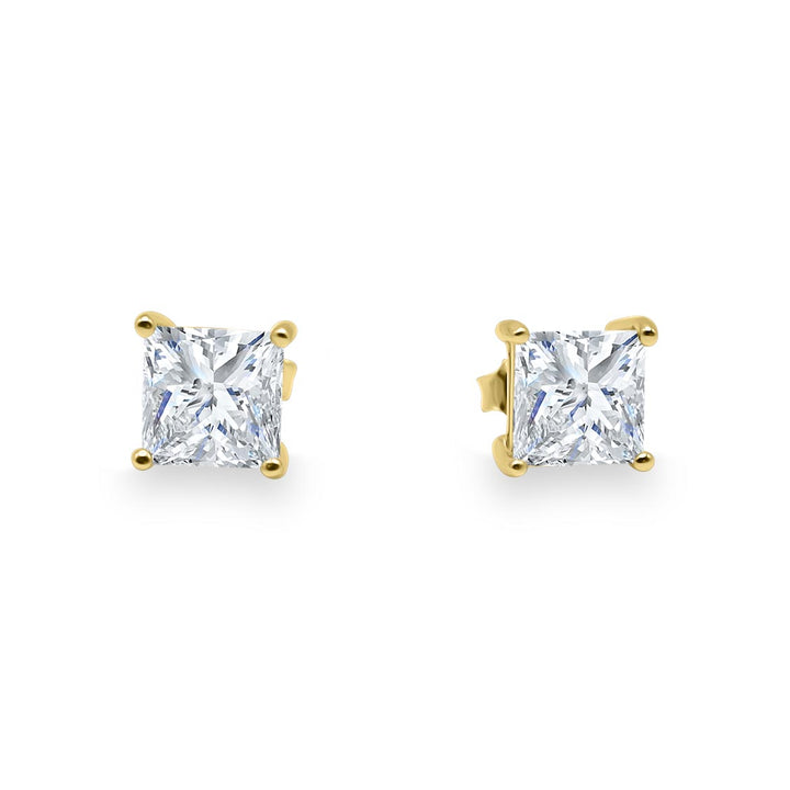 Classic Square Square Studs Ringz & Tingz Jewels