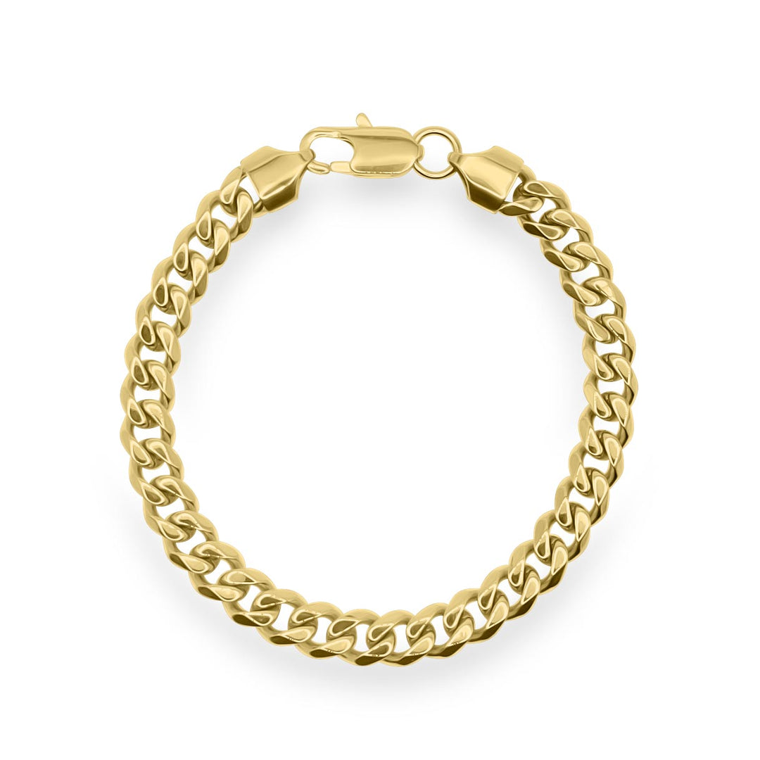 Cuban Link Bracelet (7MM) Ringz & Tingz Jewels