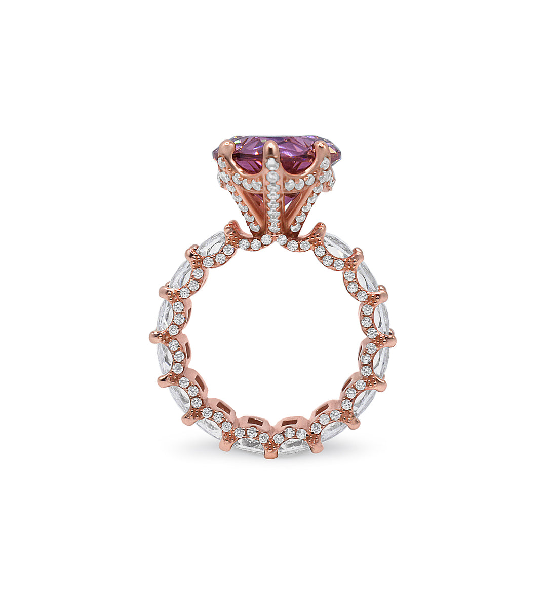 Pink Teardrop Ring Ringz & Tingz Jewels