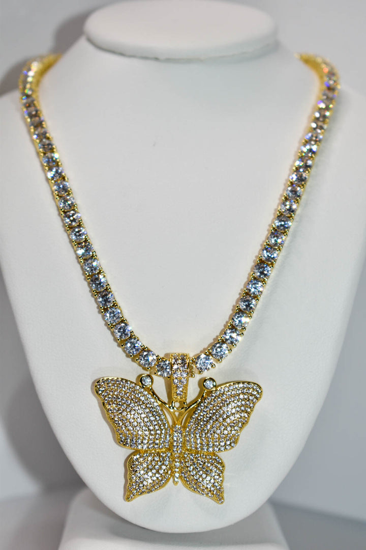 Small Butterfly Pendant Ringz & Tingz Jewels