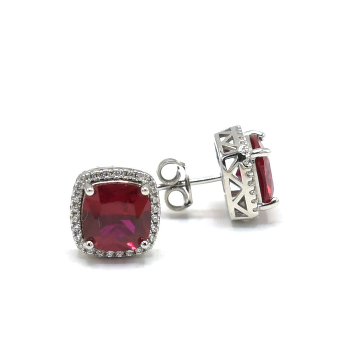 Square Stud Necklace Set Ringz & Tingz Jewels