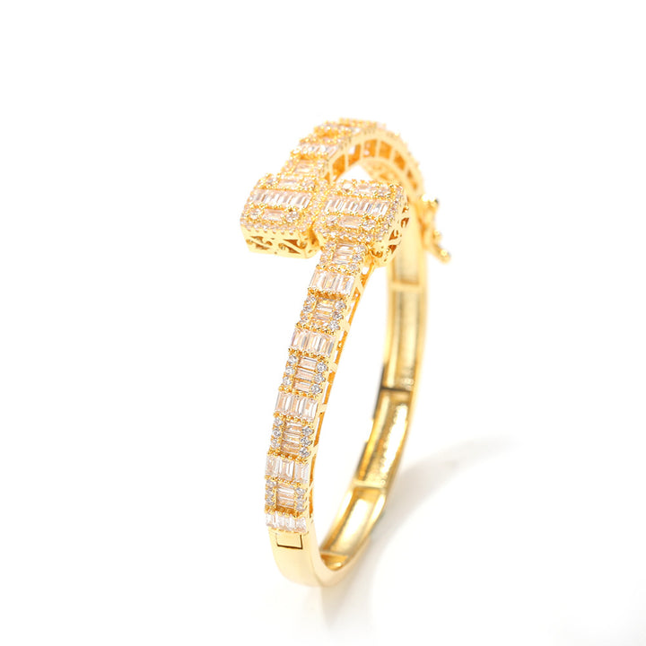 Baguette Bangle Bracelet Ringz & Tingz Jewels