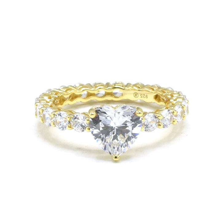 Tennis Heart Ring Ringz & Tingz Jewels