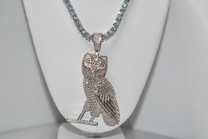 Icy Owl Pendant Ringz & Tingz Jewels