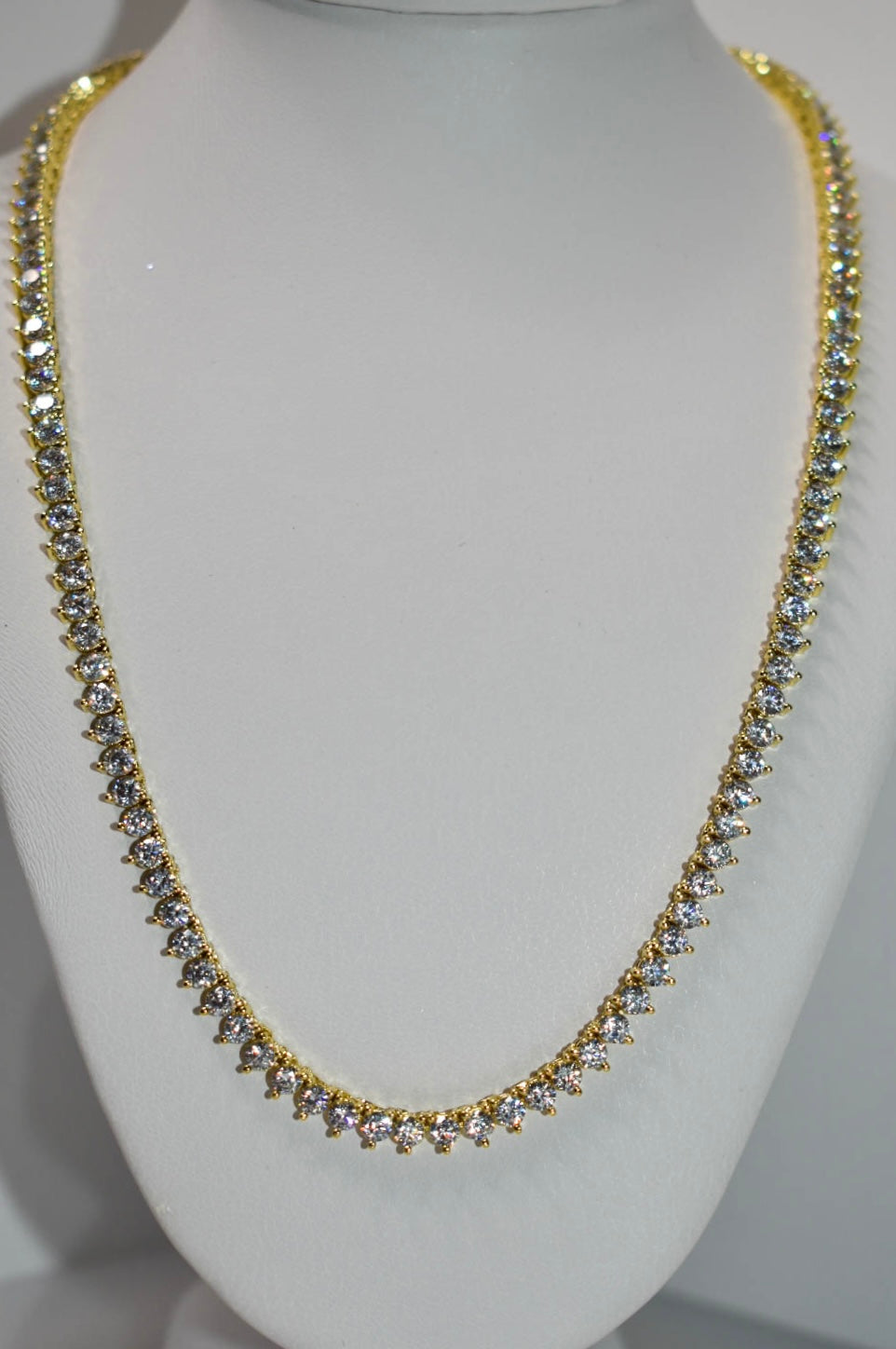 Teardrop Tennis Chain Ringz & Tingz Jewels