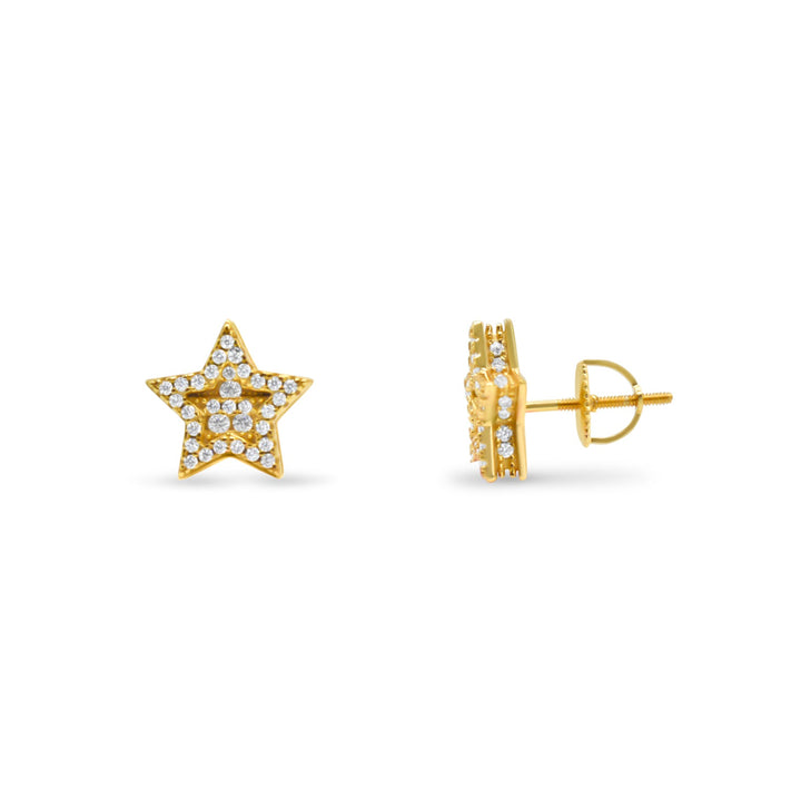 Pavé Moissanite Star Studs Ringz & Tingz Jewels